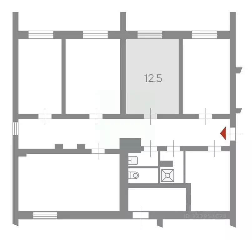 Офис в Санкт-Петербург ул. Здоровцева, 10 (13 м) - Фото 2