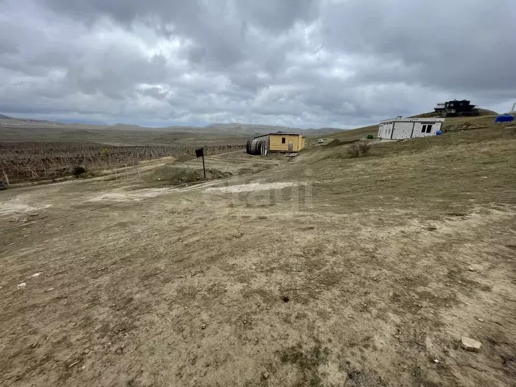 Участок в Крым, Судак муниципальный округ, с. Миндальное, Солнечная ... - Фото 1