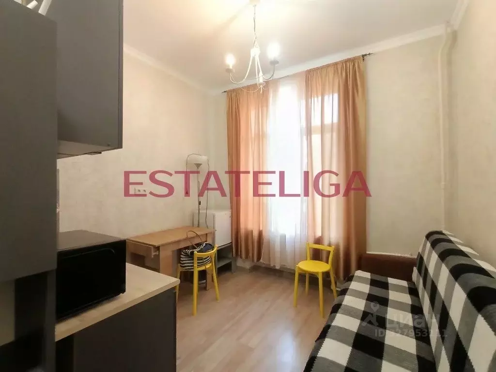 Студия Москва Новогиреевская ул., 18/31 (15.0 м) - Фото 2