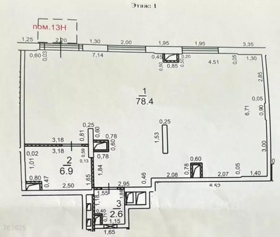 Торговая площадь в Москва Тагильская ул., 2к1 (88 м) - Фото 1