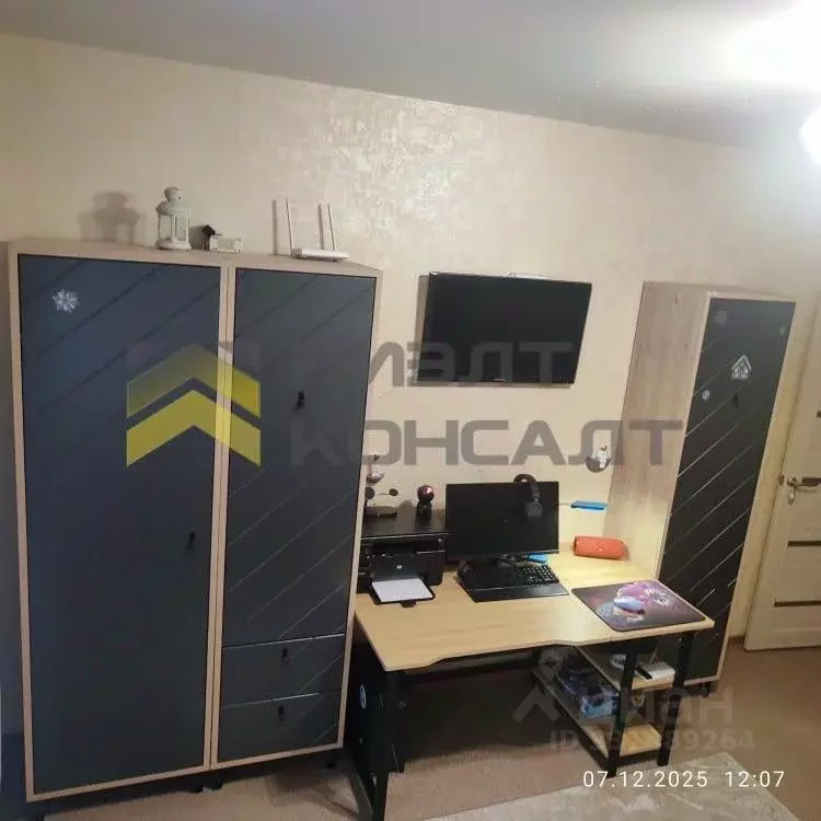 1-к кв. Омская область, Омск ул. Крупской, 34 (37.8 м) - Фото 2