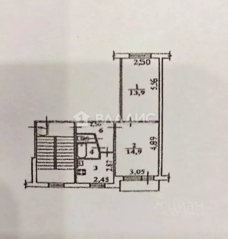 2-к кв. Иркутская область, Иркутск Зеленый мкр, 7 (41.8 м) - Фото 1