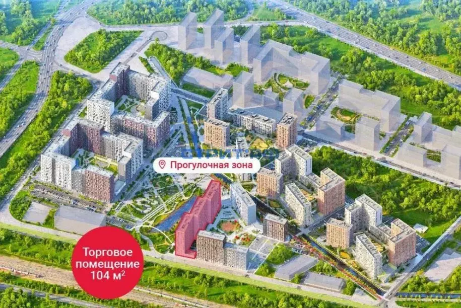 Торговая площадь в Москва Ленинградское ш., 229Вк1 (104 м) - Фото 1