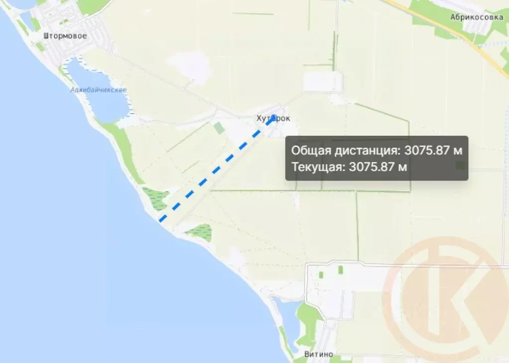 Участок в Крым, Сакский район, Штормовское с/пос, с. Хуторок ул. ... - Фото 2