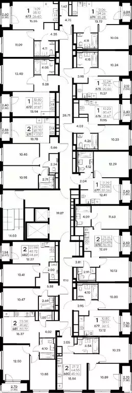 1-к кв. Владимирская область, Владимир GloraX Октябрьский жилой ... - Фото 2