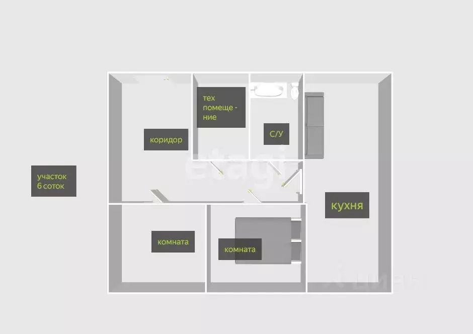 Дом в Сахалинская область, Южно-Сахалинск Турист СТ, 58 (76 м) - Фото 2