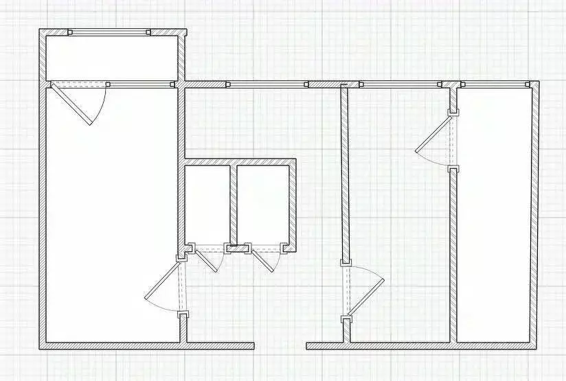 3-к кв. Татарстан, Казань ул. Гудованцева, 39 (50.6 м) - Фото 2