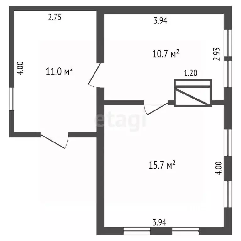 Дом в Тюменская область, Ишим Курганская ул. (27 м) - Фото 1