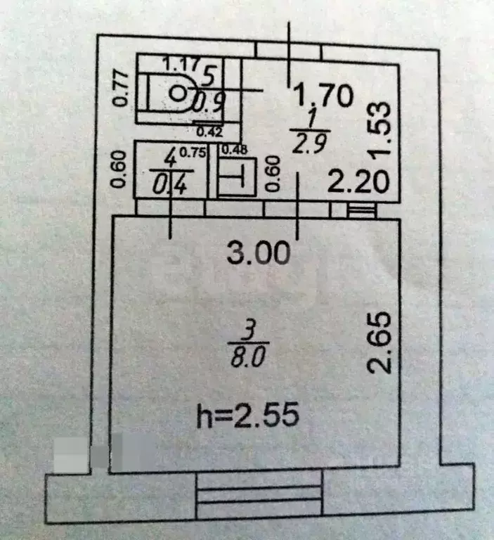 Студия Татарстан, Казань ул. Дежнева, 4к1 (12.0 м) - Фото 1