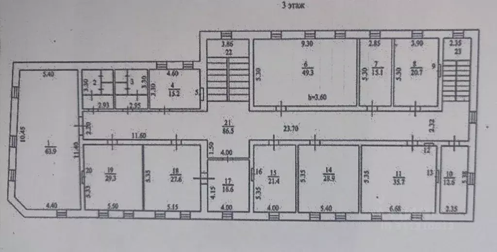 Офис в Иркутская область, Иркутск ул. Дзержинского, 33 (478 м) - Фото 1