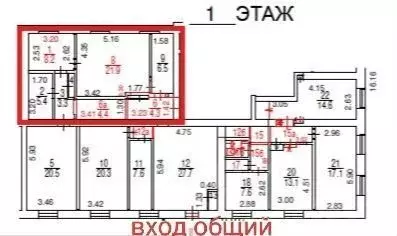 Торговая площадь в Москва проезд 5-й Подбельского, 4АК2 (60 м) - Фото 0