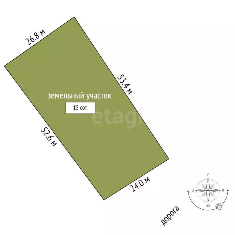 Дом в село Киева, Южная улица (79.9 м) - Фото 1