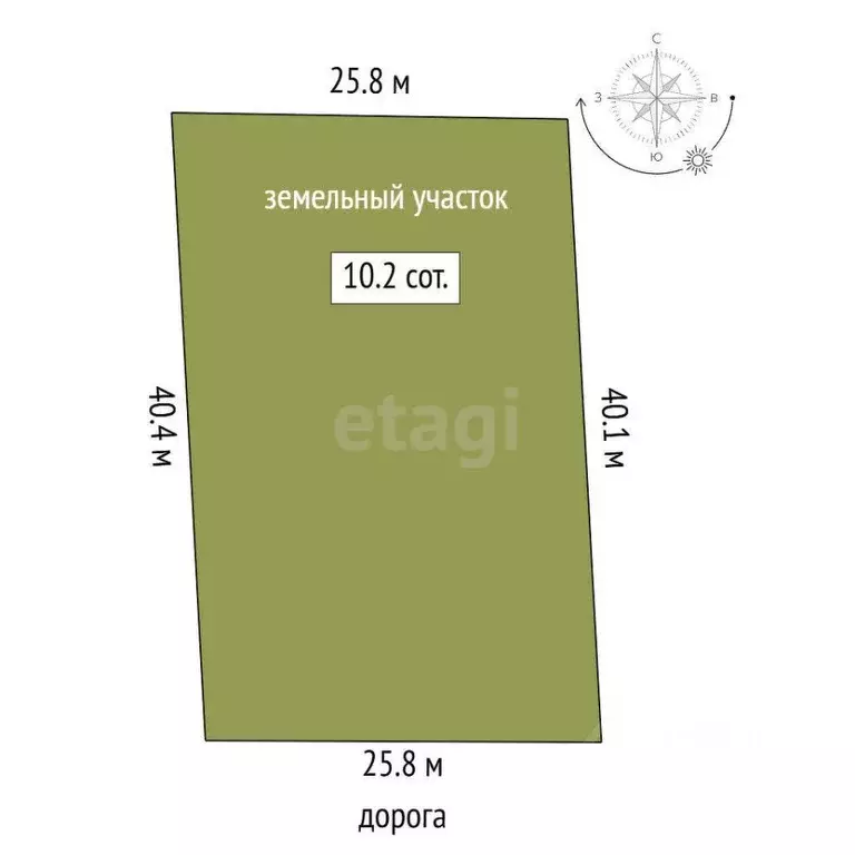 Участок в Ростовская область, Аксайский район, Старочеркасская ст-ца, ... - Фото 1