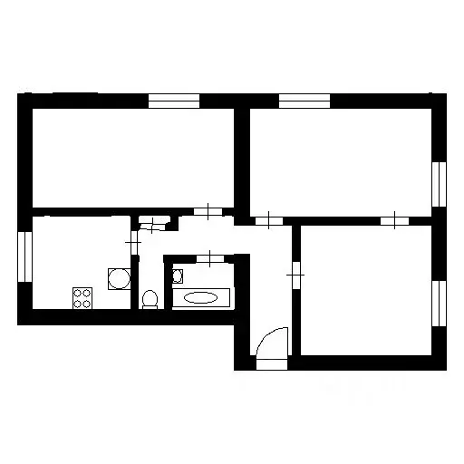 3-к кв. Санкт-Петербург ул. Зайцева, 18/16 (85.0 м) - Фото 1