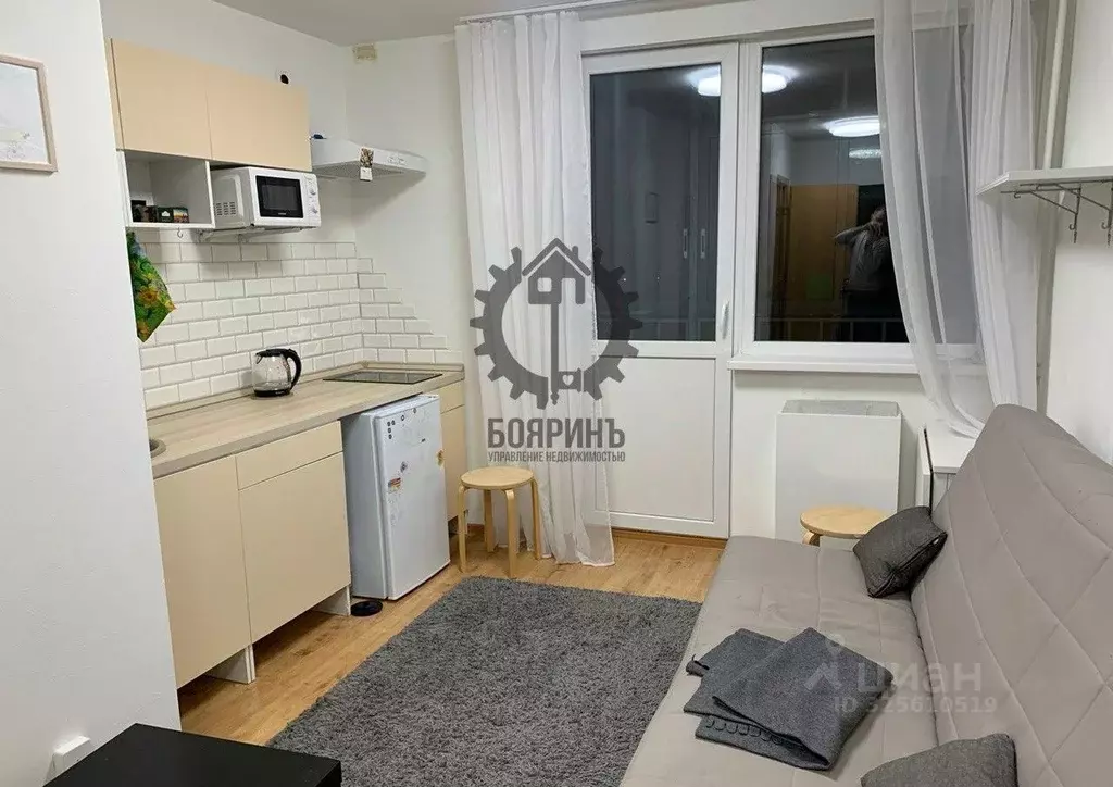 Студия Свердловская область, Екатеринбург ул. Рощинская, 21к2 (21.0 м) - Фото 1