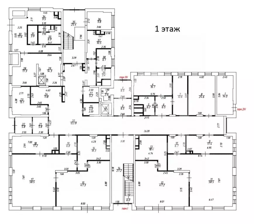 Помещение свободного назначения в Москва Тагильская ул., 4 (2129 м) - Фото 2