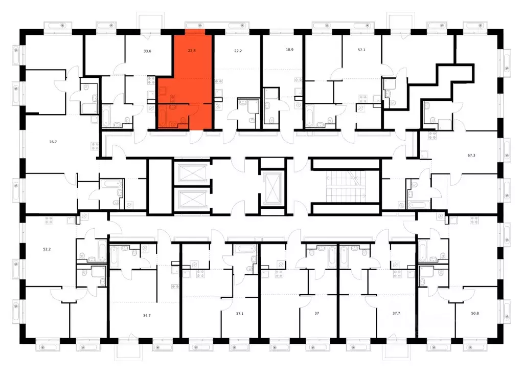 Студия Приморский край, Владивосток Снежный парк жилой комплекс (22.8 ... - Фото 2
