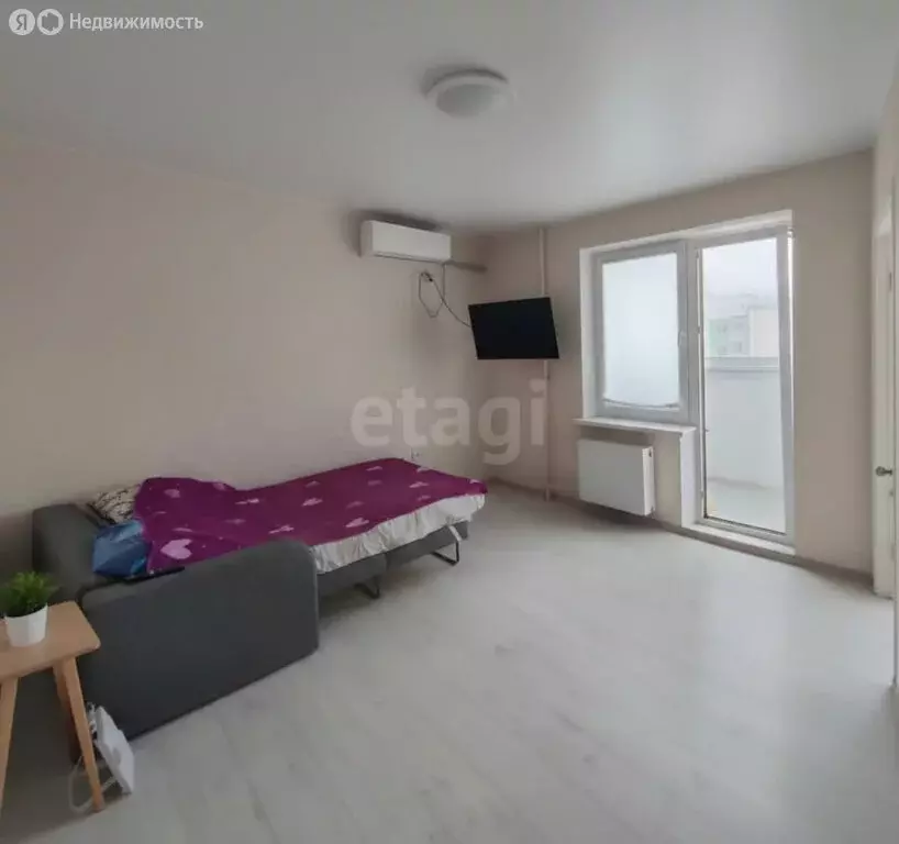 Квартира-студия: Краснодар, улица Генерал-лейтенанта Александра ... - Фото 1