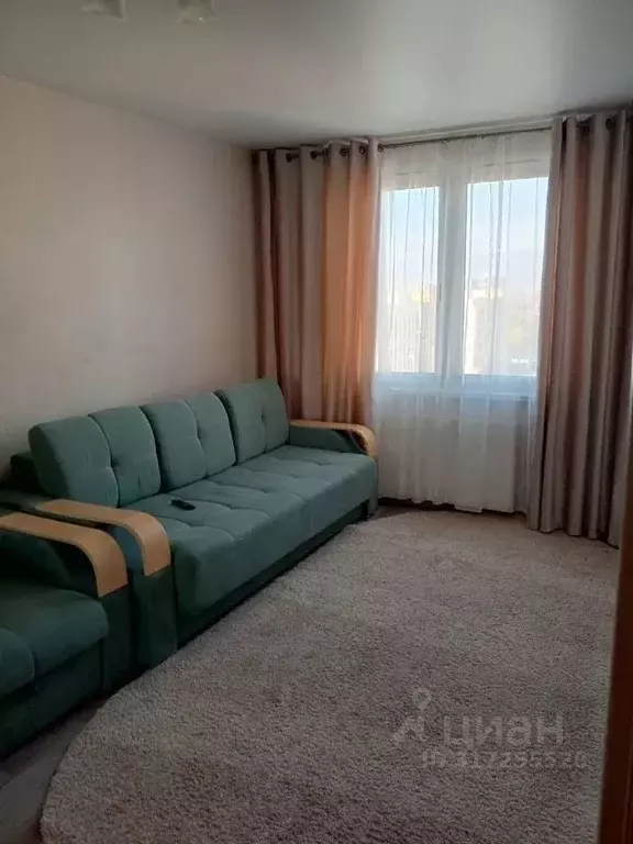 1-к кв. Татарстан, Казань ул. Александра Курынова, 6к2 (38.0 м) - Фото 1