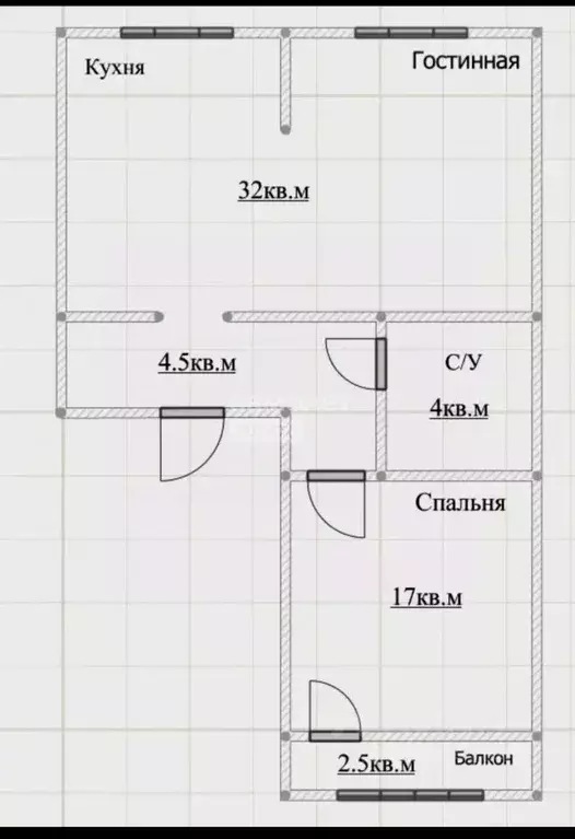 2-к кв. Дагестан, Дербент ул. Сурмача, 1 (60.0 м) - Фото 1