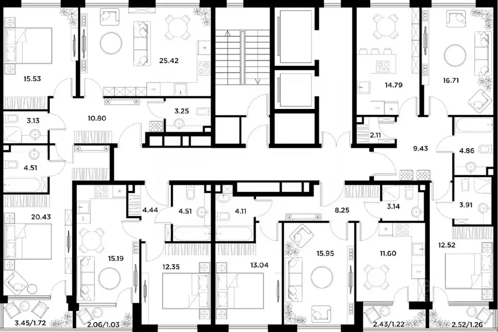 2-к кв. Москва бул. Небесный, 1к1 (65.7 м) - Фото 1