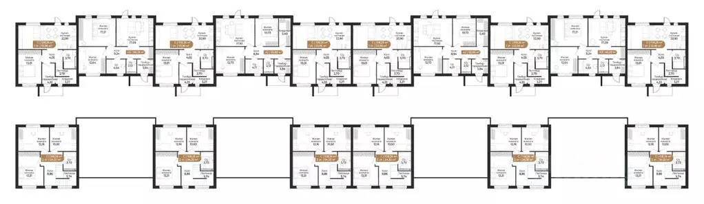 Таунхаус в Ленинградская область, Всеволожск ш. Южное (108 м) - Фото 2
