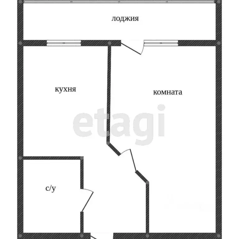 1-к кв. Ямало-Ненецкий АО, Новый Уренгой Тундровый мкр, 6 (42.7 м) - Фото 1
