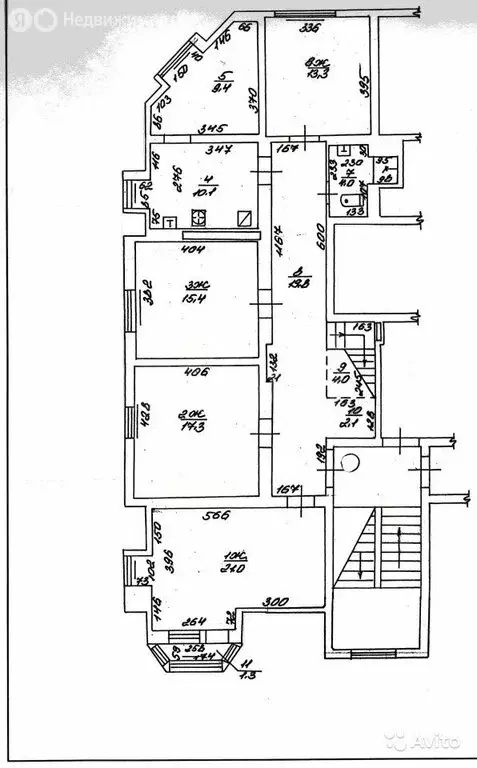 5-комнатная квартира: Калининград, улица Римского-Корсакова, 15 (227 ... - Фото 0