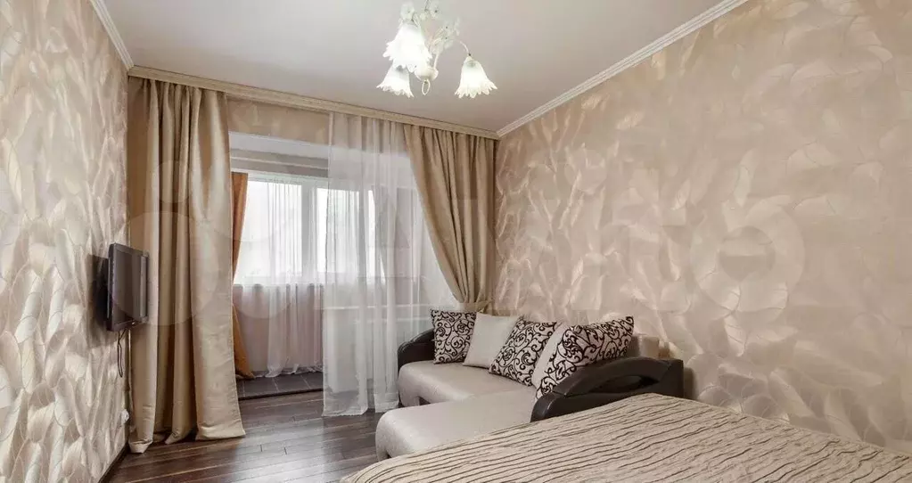 1-к. квартира, 35 м, 9/16 эт. - Фото 1