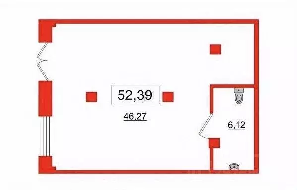 Помещение свободного назначения в Санкт-Петербург Уральская ул., 23 ... - Фото 1