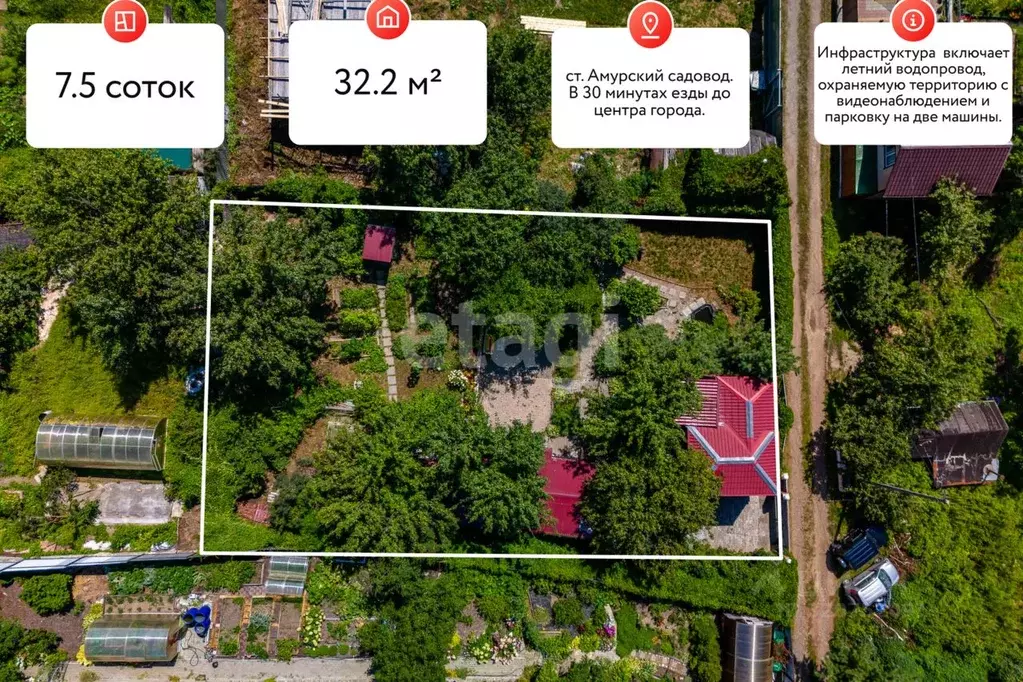 Дом в Хабаровский край, Хабаровск Амурский садовод садовое ... - Фото 2