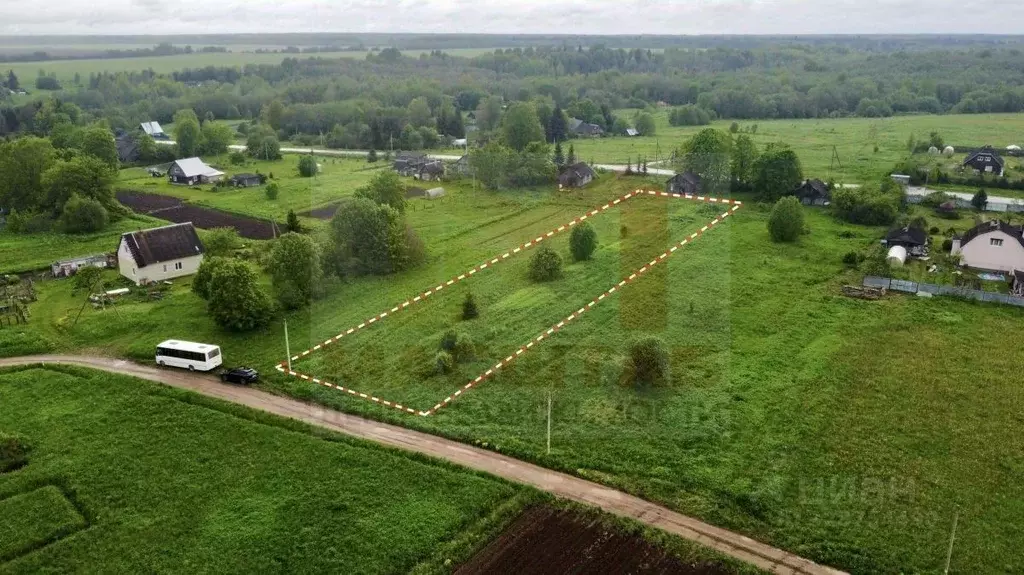 Участок в Ленинградская область, Волосовский район, Большеврудское ... - Фото 1