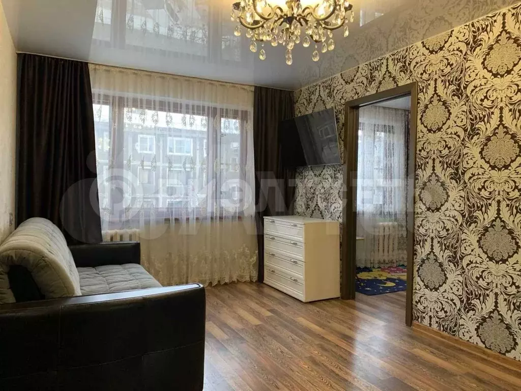 2-к. квартира, 45 м, 4/5 эт. - Фото 0