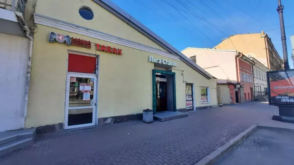 Помещение свободного назначения в Санкт-Петербург Лиговский просп., ... - Фото 0
