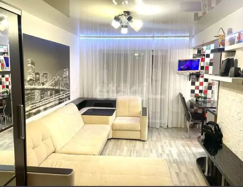 2-к. квартира, 43,8 м, 2/5 эт. - Фото 0