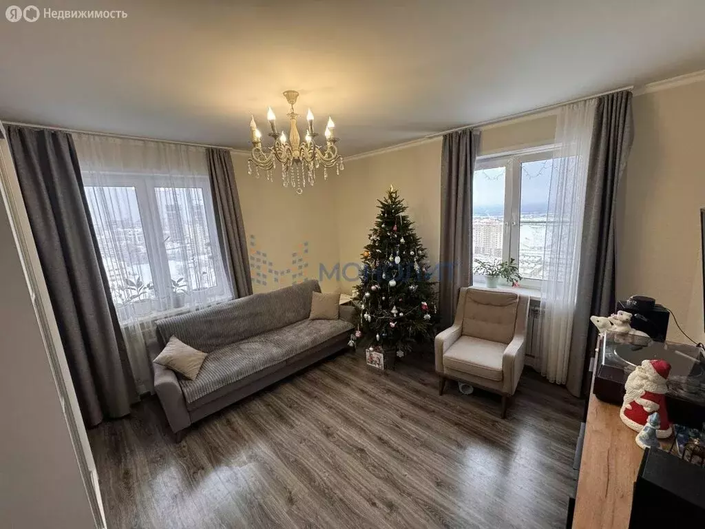 2-комнатная квартира: деревня Афонино, улица Красная Поляна, 3 (55.7 ... - Фото 1