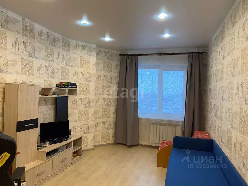 1-к кв. Саха (Якутия), Якутск ул. Федора Попова, 23 (37.0 м) - Фото 1