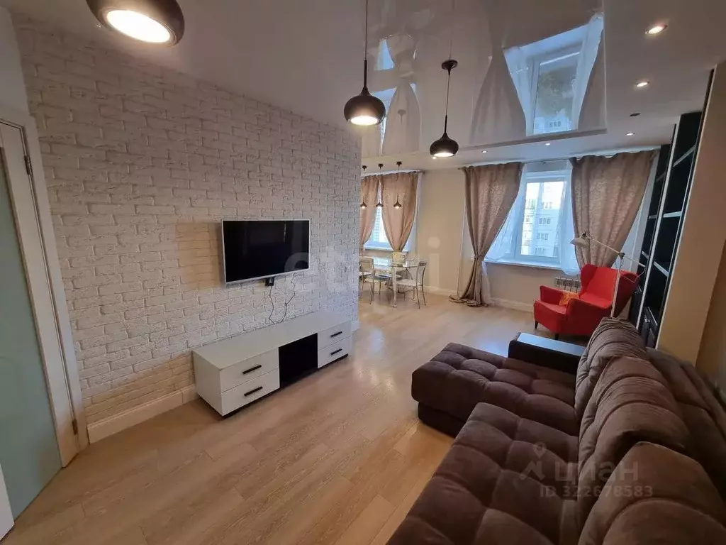 2-к кв. Архангельская область, Архангельск ул. Попова, 34 (68.1 м) - Фото 1