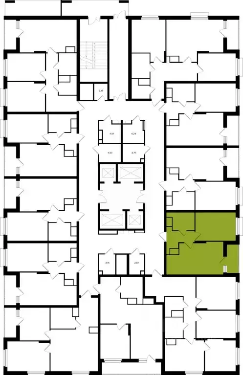 1-к кв. Тульская область, Тула ул. Академика Насоновой (40.19 м) - Фото 2