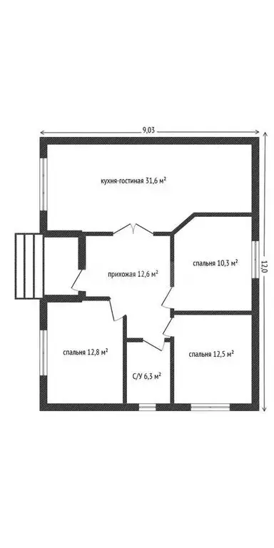 Дом в Тимашевск, микрорайон Садовод, 8А (90.1 м) - Фото 0