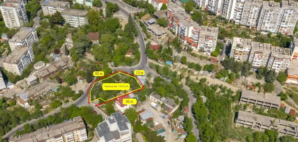 Участок в Крым, Ялта ул. Крупской, 27 (5.2 сот.) - Фото 1