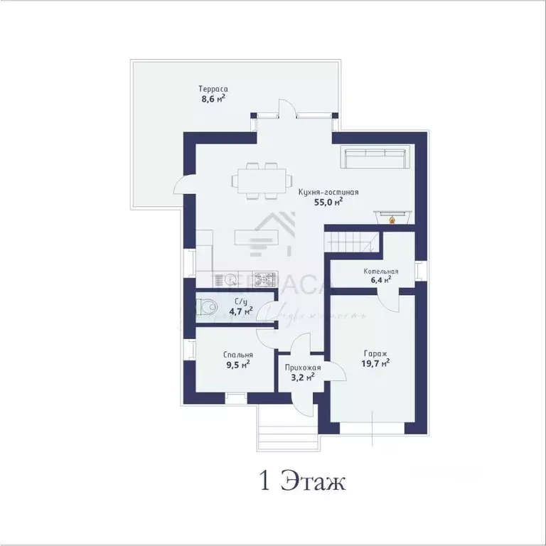 Дом в Ленинградская область, Гатчинский муниципальный округ, Вайя кп ... - Фото 2