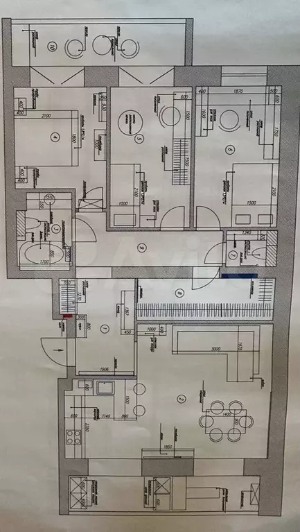 4-к. квартира, 115 м, 2/9 эт. - Фото 0