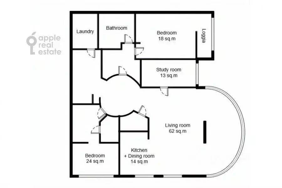4-к кв. Москва Иваньковское ш., 5 (180.0 м) - Фото 2