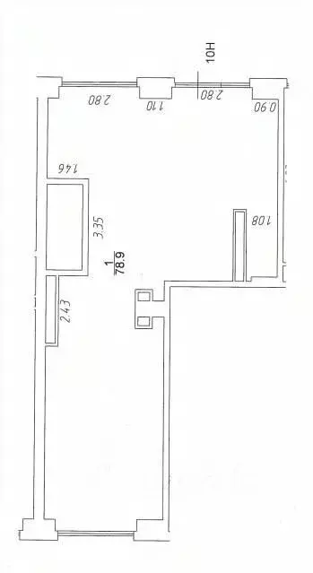Помещение свободного назначения в Москва ул. Янковского, 1к2 (79 м) - Фото 2