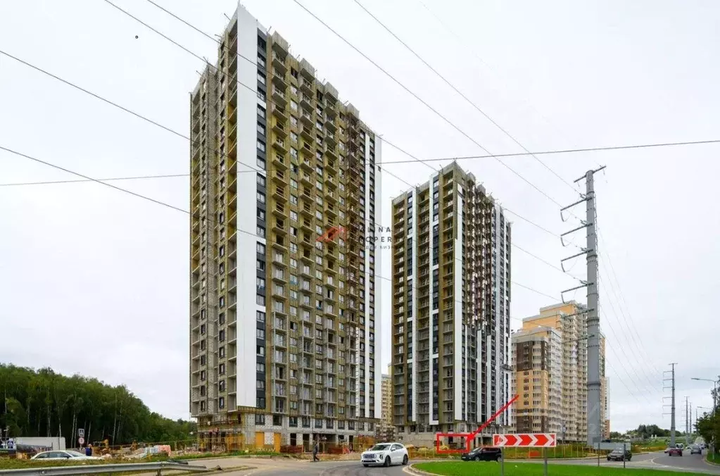 Торговая площадь в Московская область, Одинцово Одинбург жилой ... - Фото 1