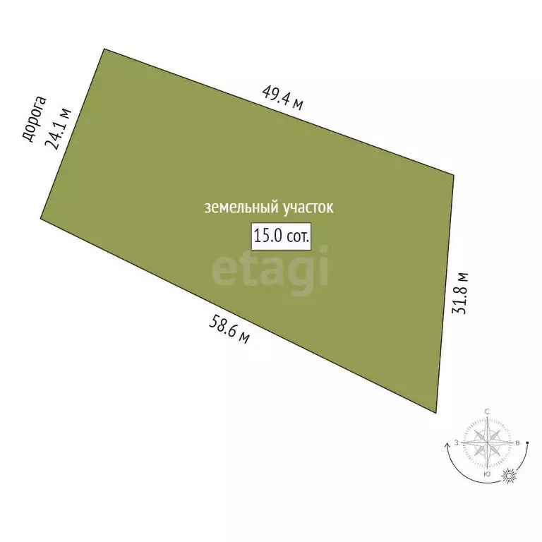 Участок в Республика Коми, муниципальный район Сыктывдинский, село ... - Фото 1