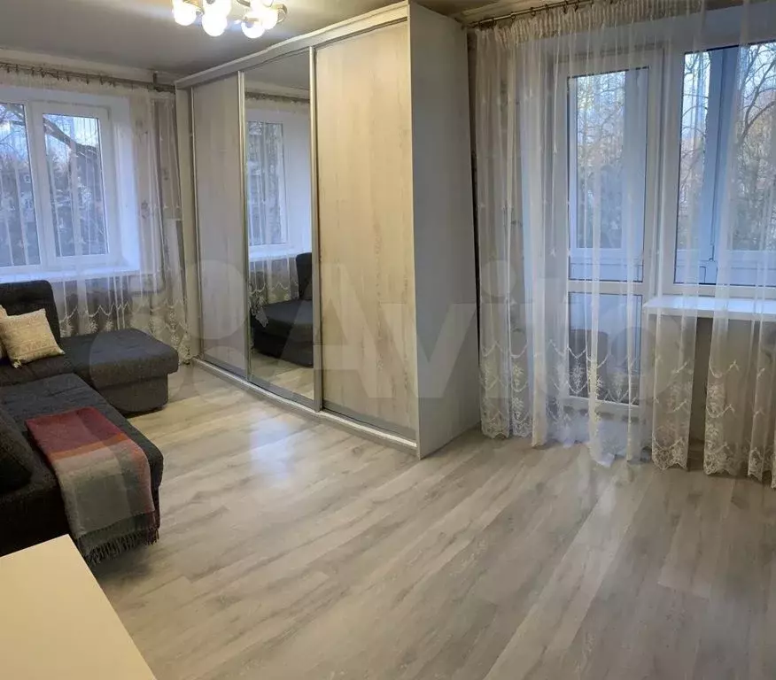 1-к. квартира, 28,4 м, 3/5 эт. - Фото 0