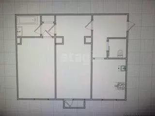 Квартира, 2 комнаты, 49.3 м - Фото 1