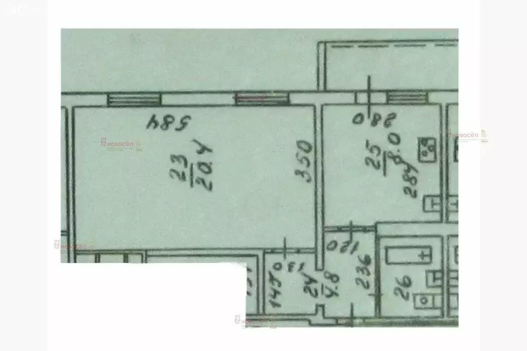 1-комнатная квартира: Екатеринбург, улица Фрунзе, 100 (36 м) - Фото 0